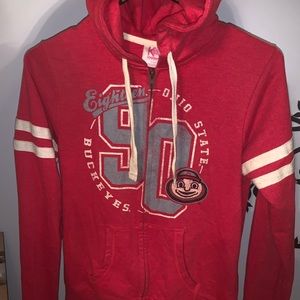 Ohio State Zip Up Hoodie